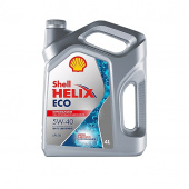 Моторное масло SHELL HELIX ECO 5w-40 4L