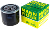Фильтр масляный для ДВС а/м Mann  W 811/80